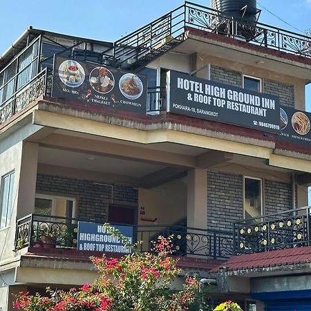 Hotel High Ground Inn Sarangkot Pokhara Bagian luar foto