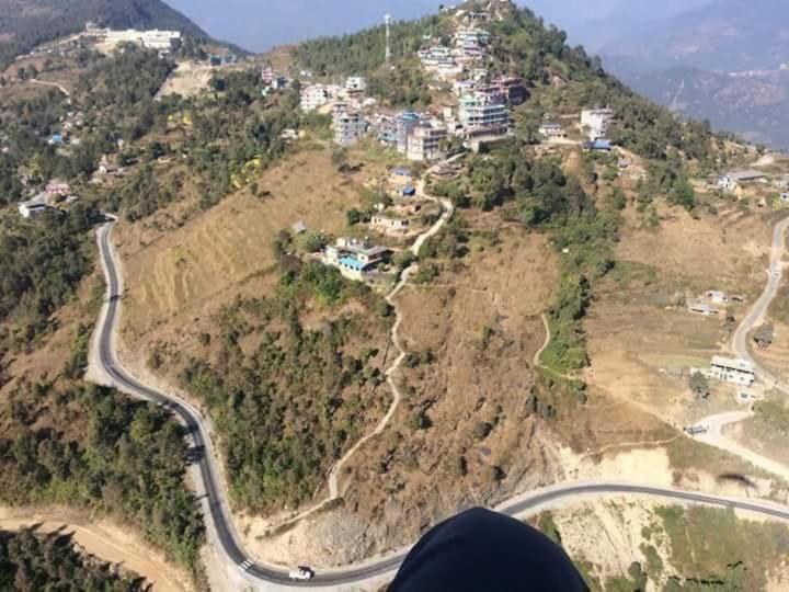 Hotel High Ground Inn Sarangkot Pokhara Bagian luar foto