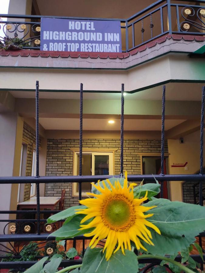 Hotel High Ground Inn Sarangkot Pokhara Bagian luar foto