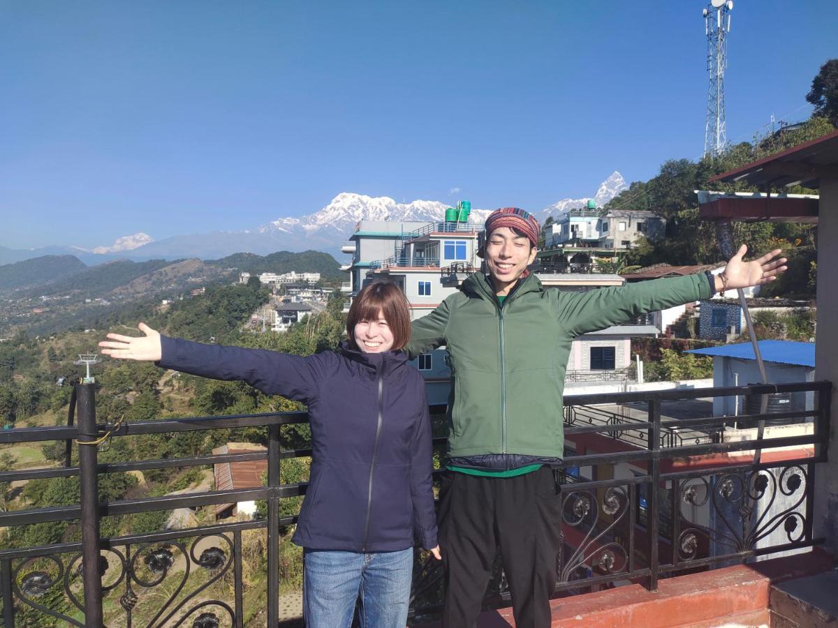 Hotel High Ground Inn Sarangkot Pokhara Bagian luar foto