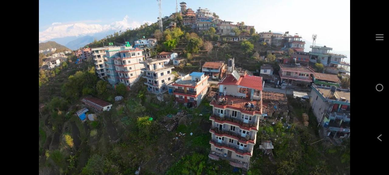 Hotel High Ground Inn Sarangkot Pokhara Bagian luar foto